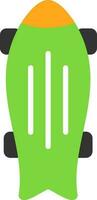 Skateboard Vector Icon Design