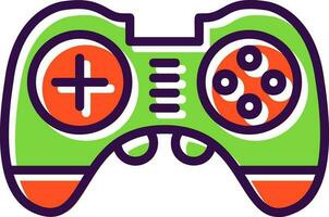 diseño de icono de vector de controlador de juego