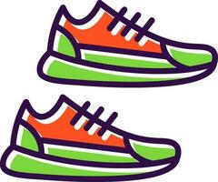 Sneakers Vector Icon Design