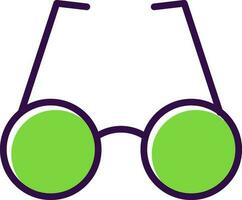 Glasses Vector Icon Design