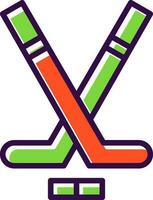 Hockey Vector Icon Design