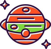 Planet Vector Icon Design