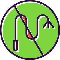 No whip Vector Icon Design