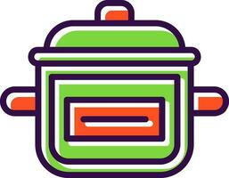 Hot pot Vector Icon Design