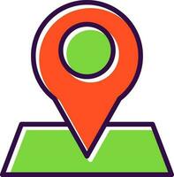 Map pointer Vector Icon Design