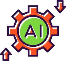 Processing Vector Icon Design