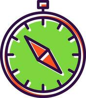 Compass Vector Icon Design