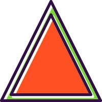 Triangle Vector Icon Design