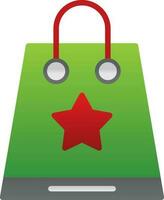 Shopping bag Vector Icon Design