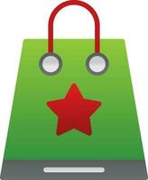 Shopping bag Vector Icon Design