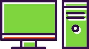 Computer Vector Icon Design