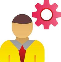 Employee Vector Icon Design