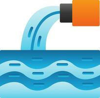 Waste water Vector Icon Design