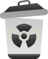 Toxic waste Vector Icon Design