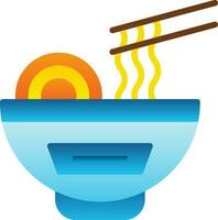 Noodles Vector Icon Design