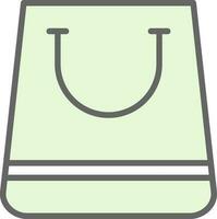 diseño de icono de vector de bolsa de compras