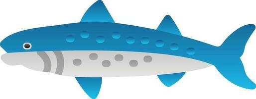 Mackerel Vector Icon Design