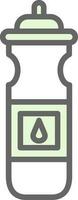 Drinking bottle Vector Icon Design