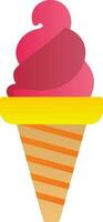 diseño de icono de vector de helado