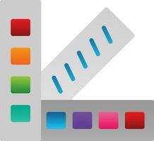 Color sample Vector Icon Design