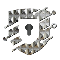 logotipo de bloqueio de segurança png