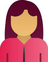 Woman Vector Icon Design