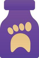 Pet food Vector Icon Design