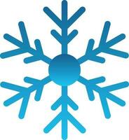 Snowflake Vector Icon Design