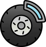 Brake disc Vector Icon Design