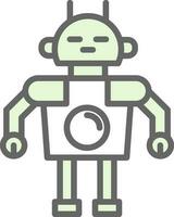 Robot Vector Icon Design