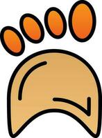 Paw Vector Icon Design