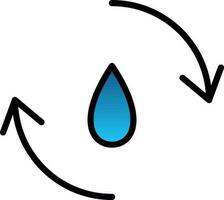 Refill Vector Icon Design
