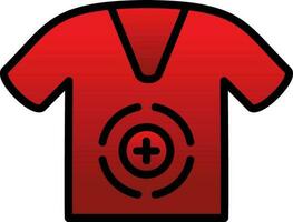 T shirt Vector Icon Design