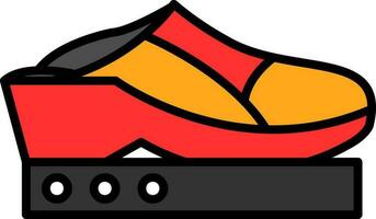 Clogs Vector Icon Design