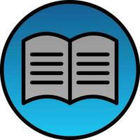 Manual book Vector Icon Design