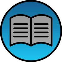 Manual book Vector Icon Design