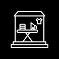 lavandería tienda vector icono diseño