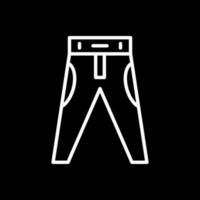 Pants Vector Icon Design