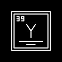 Yttrium Vector Icon Design