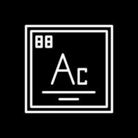 Actinium Vector Icon Design