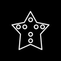 diseño de icono de vector de estrella de mar