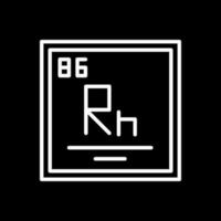 Radon Vector Icon Design