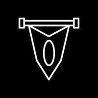 Pennant Vector Icon Design