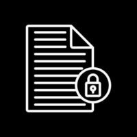 Secure data Vector Icon Design