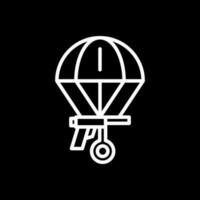 diseño de icono de vector de paracaidismo