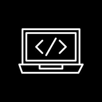 Coding Vector Icon Design