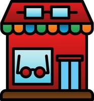Optical shop Vector Icon Design