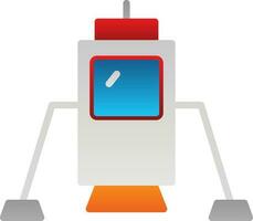 Lander Vector Icon Design