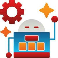 Robot Vector Icon Design