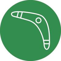 diseño de icono de vector de boomerang